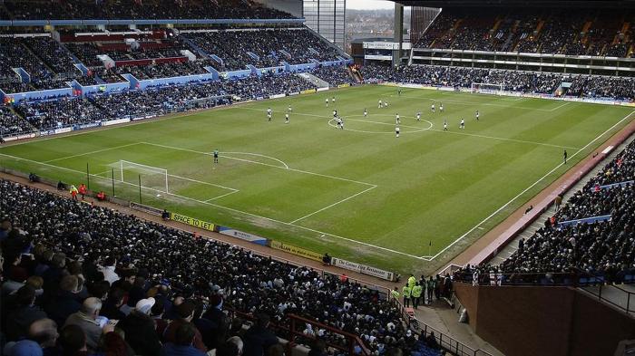 Sân vận động Villa Park- Sân nhà của CLB Aston Villa FC - Thành phố Birmingham