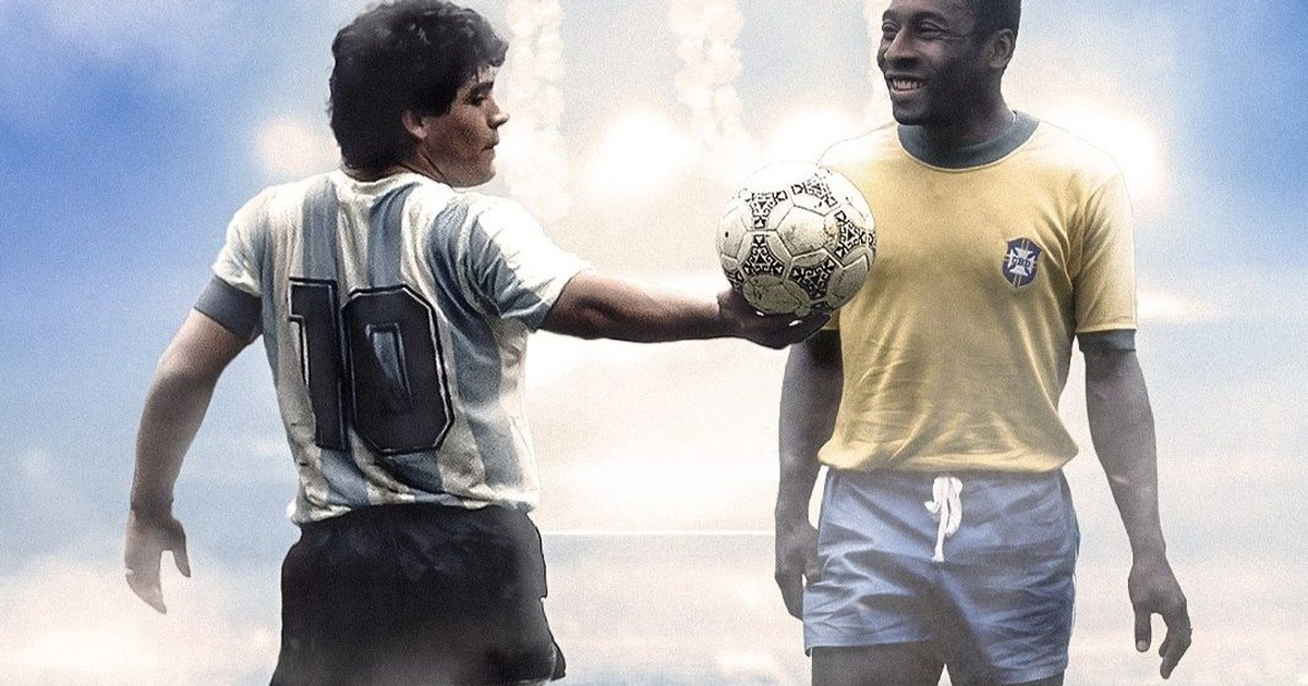 Pele và Maradona: Lời hẹn ước chơi bóng trên Thiên đàng | Báo Dân trí